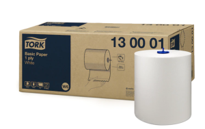 Czyściwo papierowe TORK W6 130001 biały 250m 6 rolek