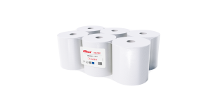 Cliver ręcznik w roli extra biały 130m 1 warstwowy 5944