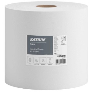 Czyściwo papierowe KATRIN 481009 białe  4 warstwy 360m 1szt 