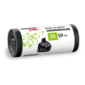 Worki na śmieci Stella Service Pack  HDLD 35l 50szt  czarne