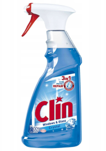 Clin spray 500ml Crystal Blue mycie szyb i luster 