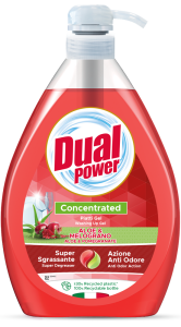 DUAL POWER płyn do naczyń pompka 1l Aloe & Melograno 