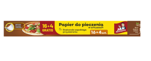 Jan Niezbędny papier do pieczenia 16+4m