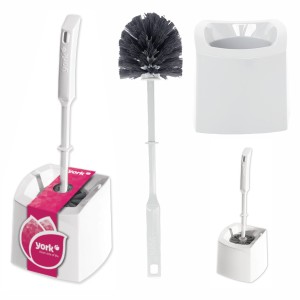 Szczotka WC Style komplet biały