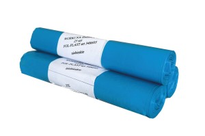 Worki na odpady LDPE 35l niebieskie 25szt.