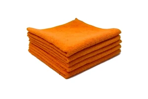 Ścierka z mikrofibry  30x30 220g 1szt pomarańczowa
