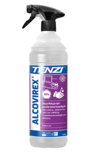TENZI ALCOVIREX 1l spray szybka dezynfekcja rąk i powierzchni 