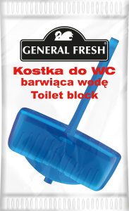 Kostka WC koszyk blue barwiąca w folii 35g 