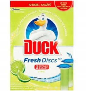 Duck Fresh Disc zapas krążki żelowe Lime (2x36gr)