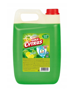 Gold Cytrus płyn do naczyń 5l Cytryna