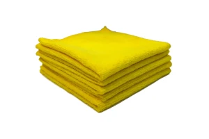 Ścierka z mikrofibry SK 40x40 220g 1szt jasny żółt