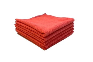 Ścierka z mikrofibry SK 40x40 220g 1szt Czerwony