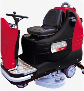 Szorowarka samojezdna do posadzek batery Coral 85