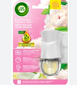 Air Wick elektric urządzenie +zapach 19ml Biała Peonia