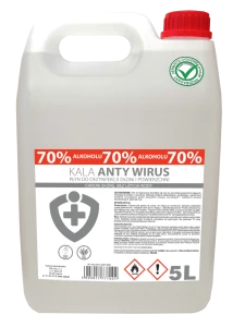 AntyWirus płyn do dezynfekcji rąk i pow. 5L