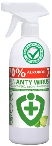 AntyWirus dezynfekcja rąk i powierzchni LEMONGRASS 500ml