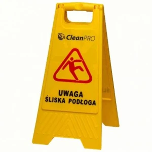 Tablica ostrzegawcza UWAGA ŚLISKA PODŁOGA 354431