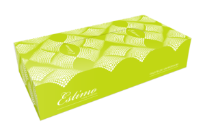 Chusteczki higieniczne w kartoniku ESTIMO 1014 2 - warstwowe 100szt. 