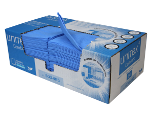 UNITEX Comfort Ścierka niebieska wiskoza 100szt.