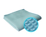 CleanPRO Ścierka z mikrofibry 40x40 waflowa 320g niebieska 358841