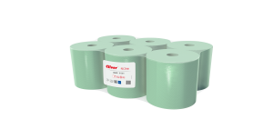 Cliver ręcznik w roli zielony 130m 1 warstwowy 5982 