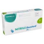 Rękawice nitrylowe niebieskie S 100szt Master Glove 