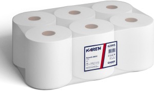 Ręcznik  KAREN 62995 150m 2-warst. celuloza 6 rolek