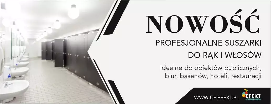 NOWOŚĆ! Profesjonalne suszarki do rąk i włosów