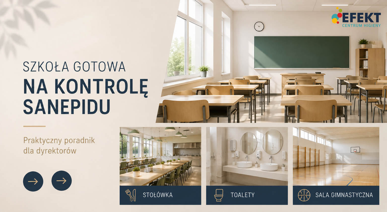 Jak przygotować poszczególne pomieszczenia szkoły do kontroli Sanepidu?
